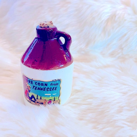 Antique Novelty Moonshine Jug w/Corn Inside “Pure Corn From Tennessee”Hillbilly - Picture 4 of 13